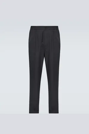 Tom Ford Cotton and silk straight pants