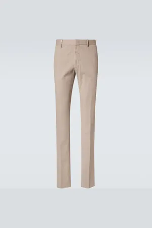 Ermenegildo Zegna Cotton-blend straight pants