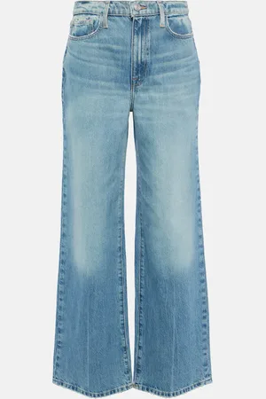 Frame Le Jane high-rise wide-leg jeans