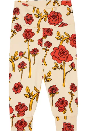 Mini Rodini Baby floral leggings