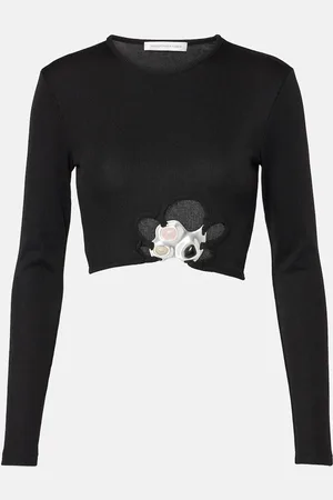 CHRISTOPHER ESBER Trio Stone cropped top