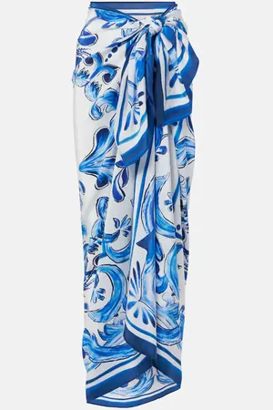 Farm Rio Garden Tiles beach cover-up