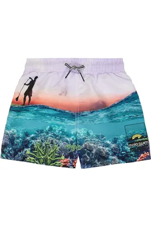 Molo Niko printed swim shorts