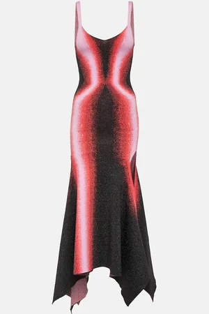 Y / PROJECT Printed knitted midi dress