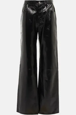 Citizens of Humanity Paloma high-rise wide-leg leather pants