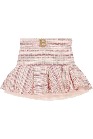 Balmain Cotton-blend skirt