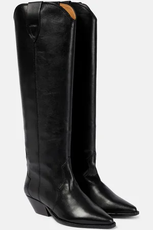 Isabel Marant Denvee leather knee-high boots