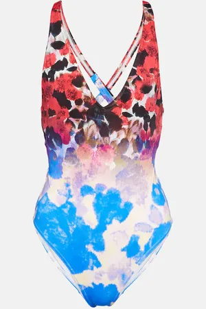 DRIES VAN NOTEN Floral swimsuit