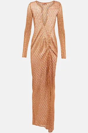 Missoni LamÃ© beach dress