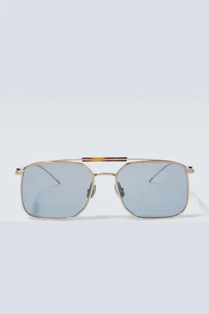 Brunello Cucinelli Sartorial Sunset square sunglasses