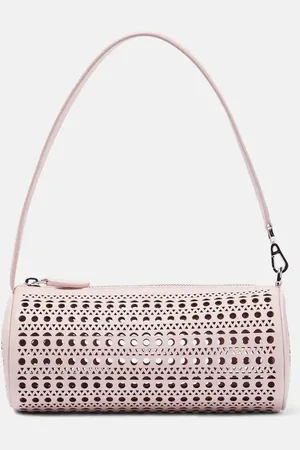 Alaïa Tube perforated leather shoulder bag