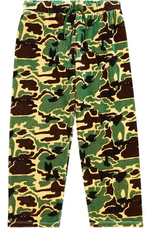 Mini Rodini Camouflage velour sweatpants