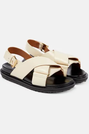 Marni Fussbett leather sandals