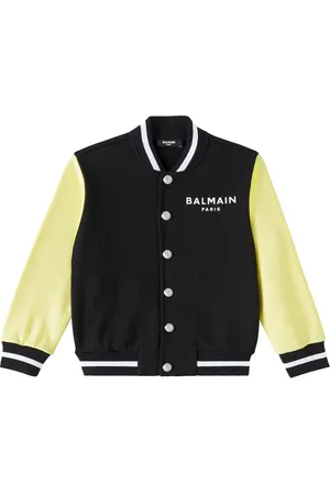 Balmain Cotton varsity jacket