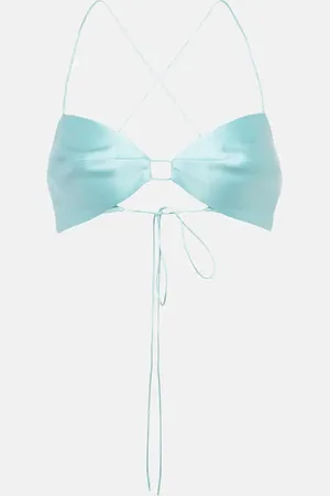 The Sei Silk bra top