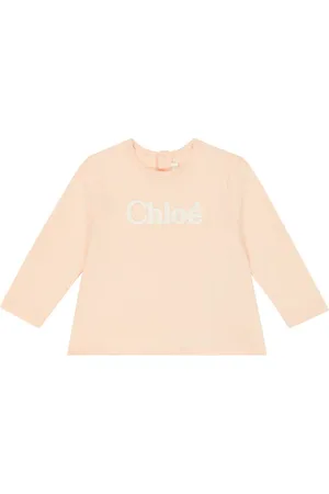 Chloé Baby logo cotton-jersey T-shirt