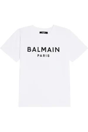 Balmain Logo cotton jersey T-shirt