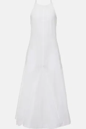Sportmax Cactus cotton poplin midi dress
