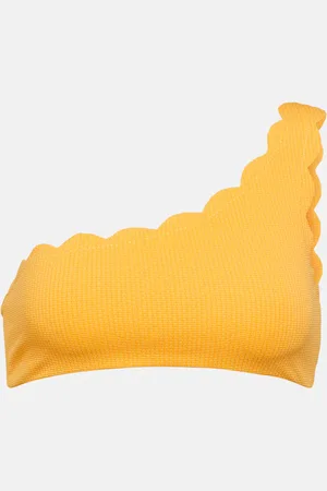 Marysia Santa Barbara one-shoulder bikini top