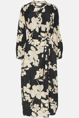 Velvet Josepha floral midi dress