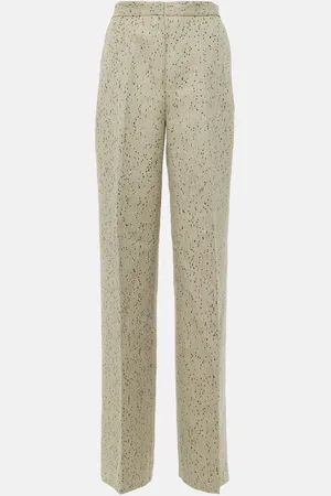 Altuzarra Laski hemp-blend wide-leg pants
