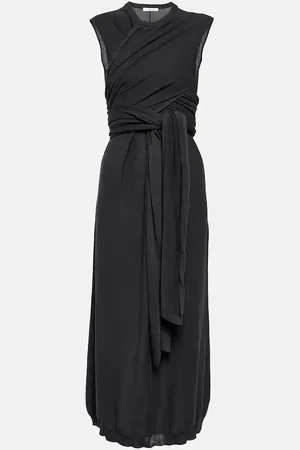 LEMAIRE Cotton crÃªpe midi dress