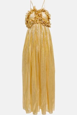 PETAR PETROV Allas silk-blend maxi dress