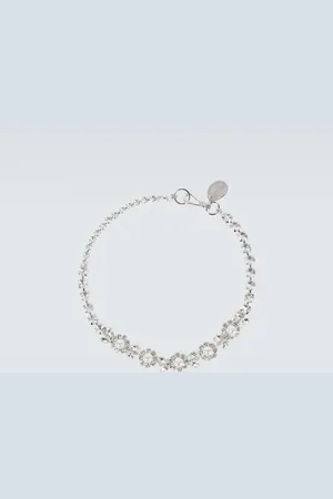 Simone Rocha Faux pearl and crystal-embellished necklace