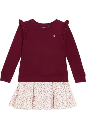 Ralph Lauren Floral cotton-blend sweatshirt dress