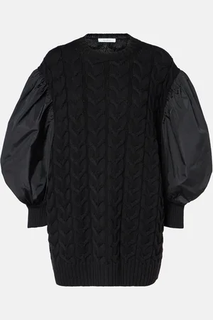Max Mara Ancella knitted wool minidress