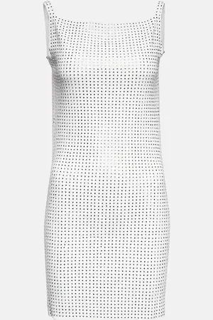 AYA MUSE Pelina crystal-embellished minidress