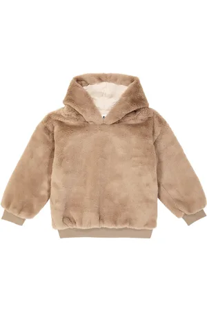 Molo Maureen faux fur hoodie