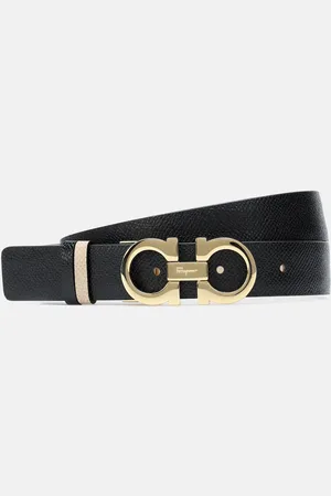 Salvatore Ferragamo Reversible Gancini leather belt