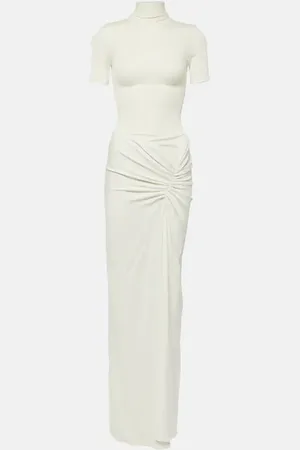 CHRISTOPHER ESBER Fusion ruched maxi dress