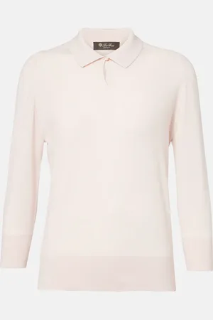 Loro Piana Neo Piuma cashmere polo sweater