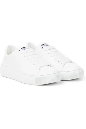 VERSACE Leather sneakers