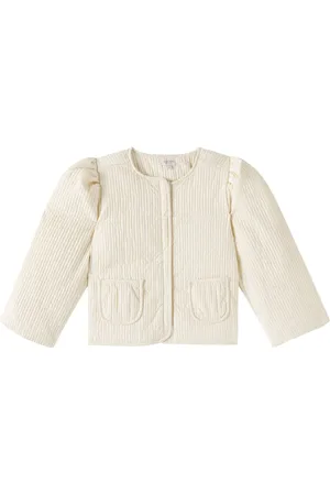 Donsje Cleasje logo embroidered quilted jacket