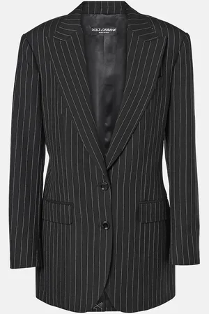 Dolce & Gabbana Pinstripe virgin wool blazer