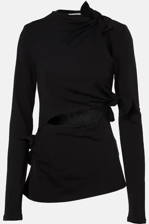 Acne Studios Cutout jersey top