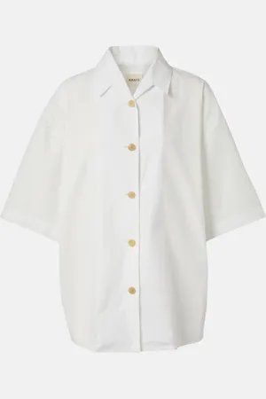 Khaite Owen cotton poplin shirt