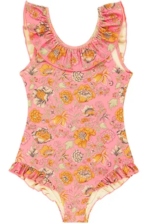 Louise Misha Andrea ruffle-trimmed swimsuit