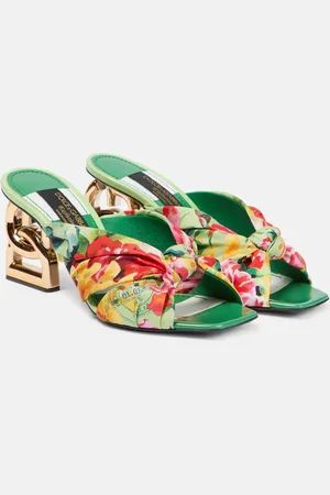 Dolce & Gabbana Portofino printed mules