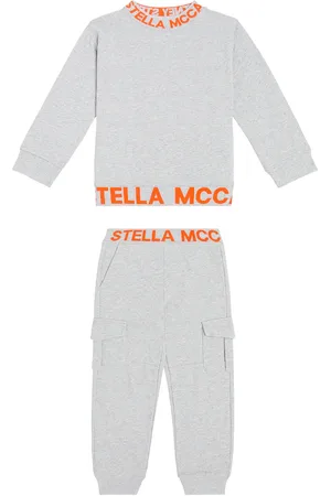 Stella McCartney Logo cotton fleece tracksuit