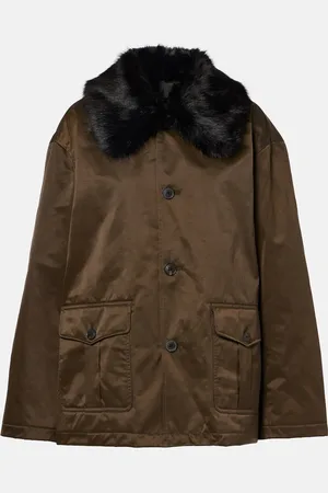 NILI LOTAN Blaise faux fur-trimmed parka