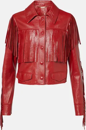 Chloé Fringed leather jacket