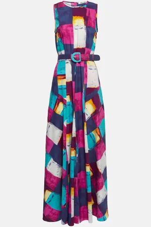 Diane von Furstenberg Elliot printed cotton-blend maxi dress