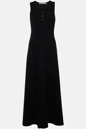 Proenza Schouler White Label Rey cotton-blend jersey maxi dress