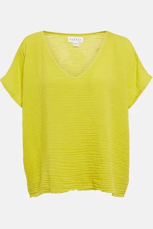Velvet Elsa cotton gauze top