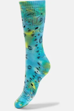 Alanui Bandana cotton-blend socks
