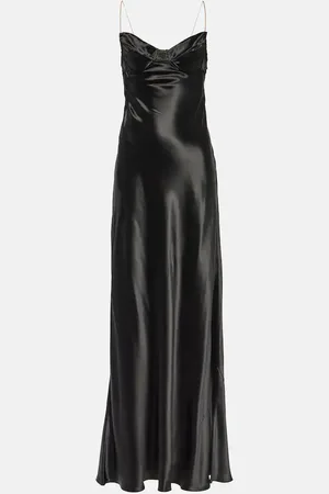 Miu Miu Embellished satin gown